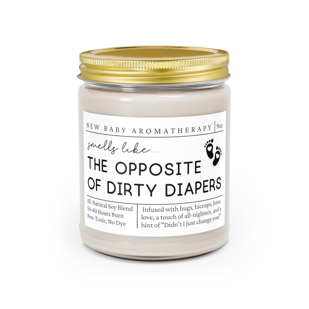 New Baby Candle - Smells Like The Opposite Of Dirty Diapers