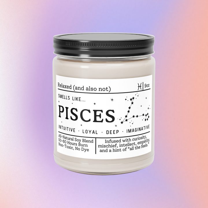 Pisces Candle - Smells Like Pisces