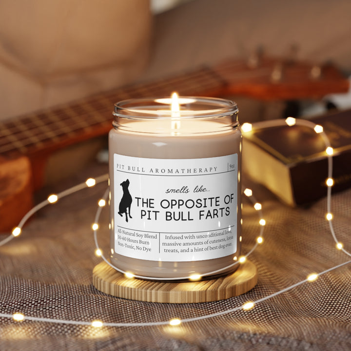 Pit Bull Candle - Smells Like The Opposite Of Pit Bull Farts