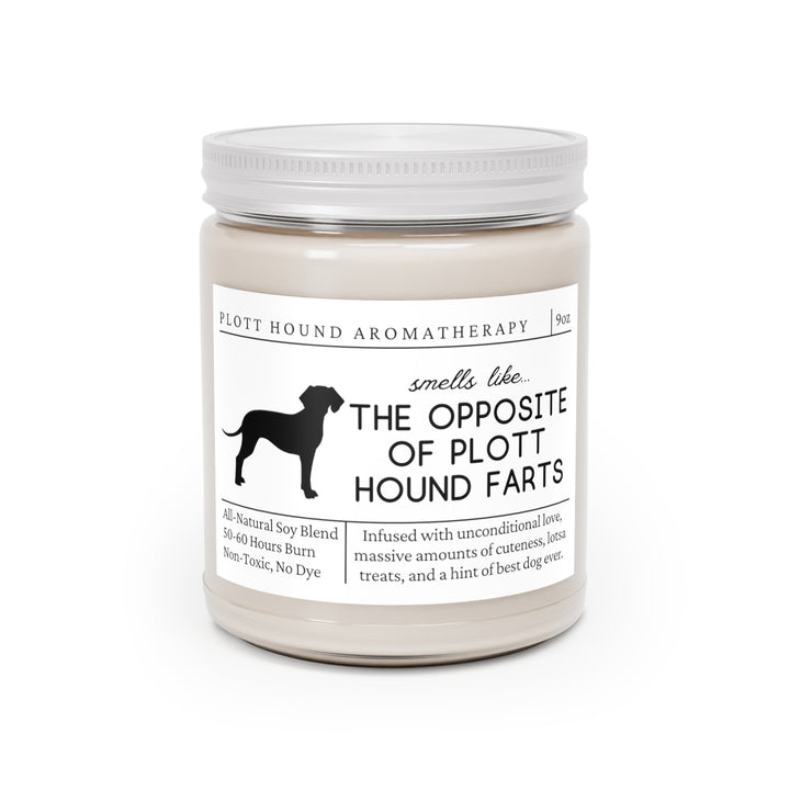 Plott Hound Candle - Smells Like The Opposite Of Plott Hound Farts