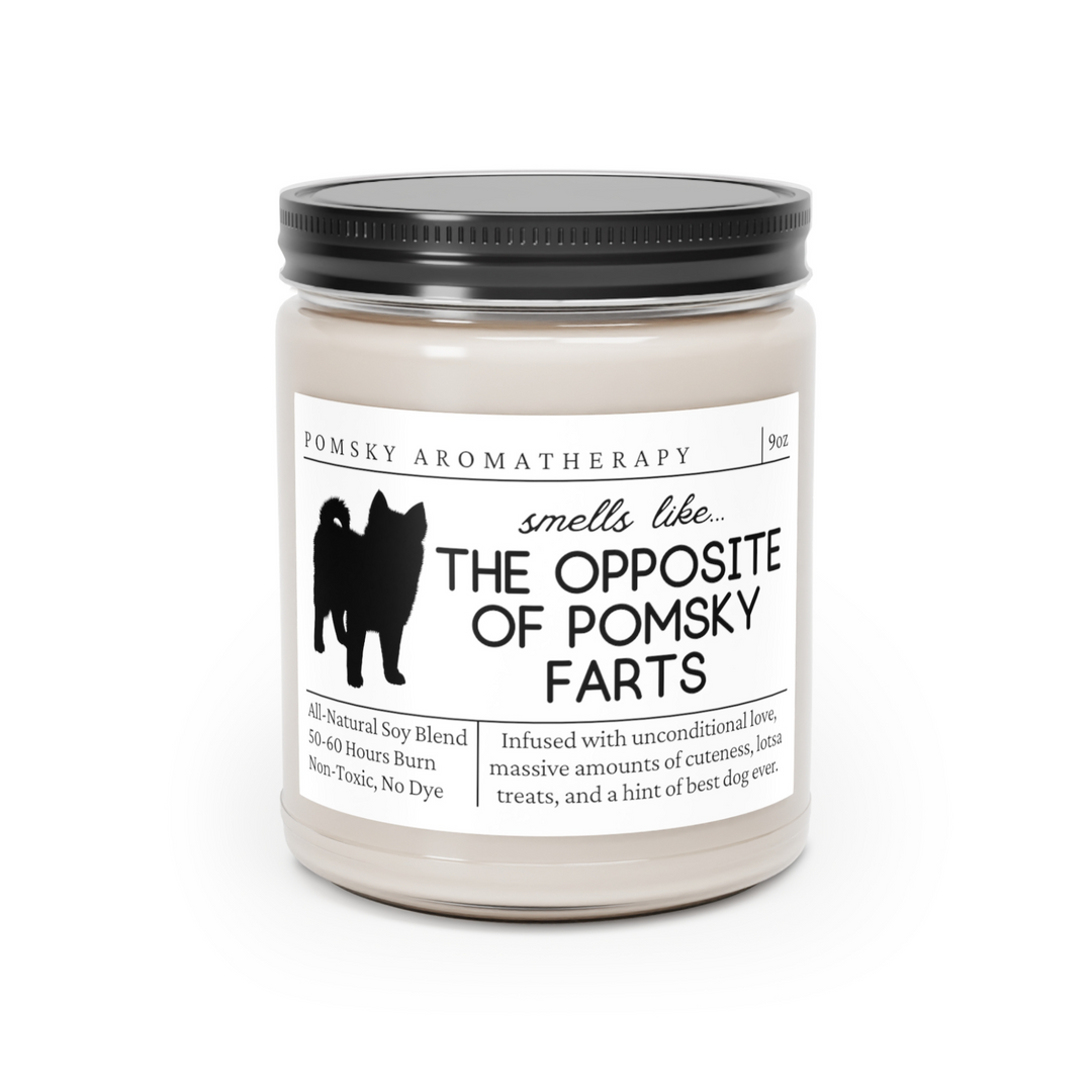 Pomsky Candle - Smells Like The Opposite Of Pomsky Farts