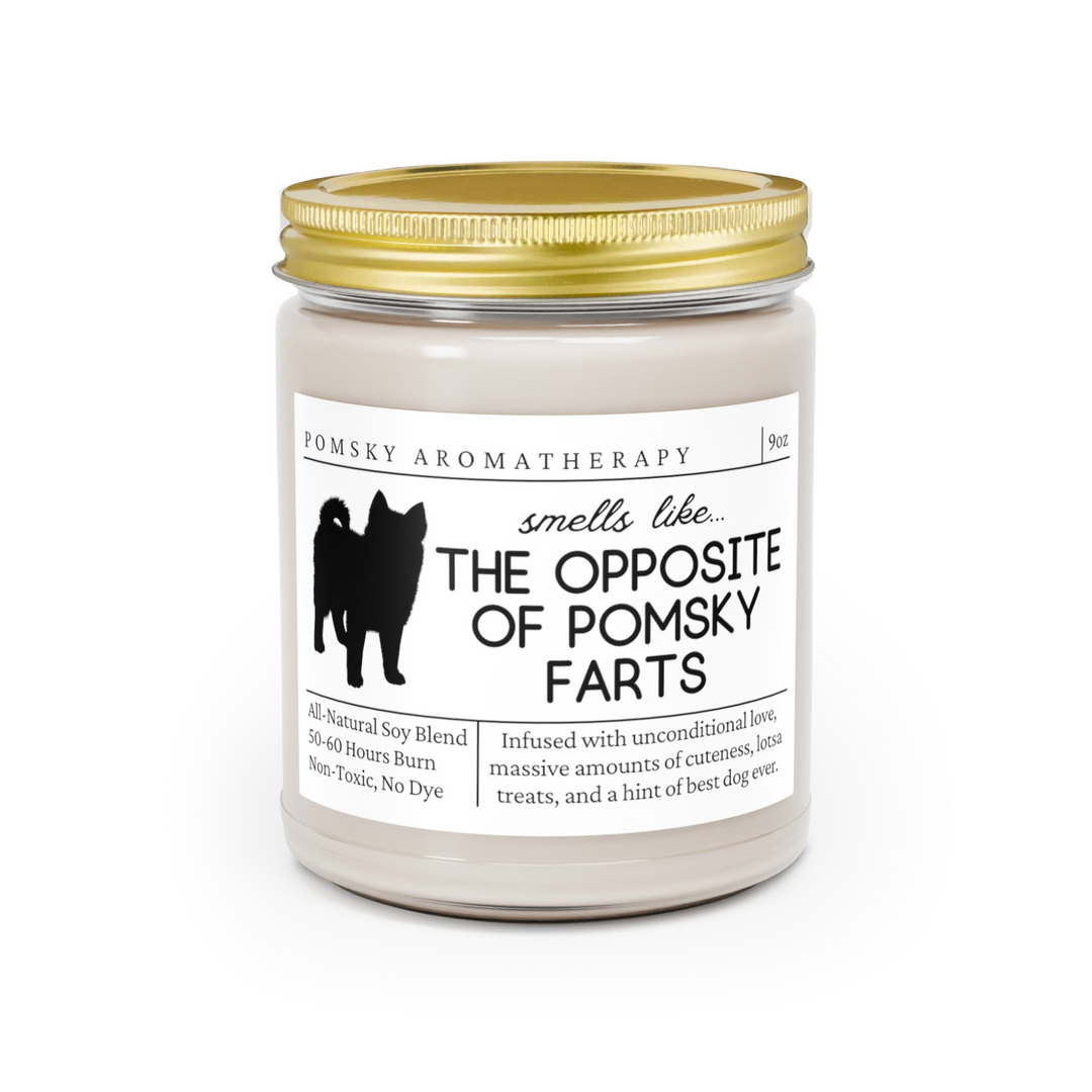 Pomsky Candle - Smells Like The Opposite Of Pomsky Farts