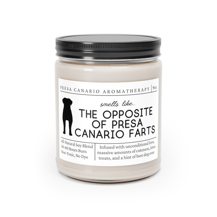 Presa Canario Candle - Smells Like the Opposite of Presa Canario Farts