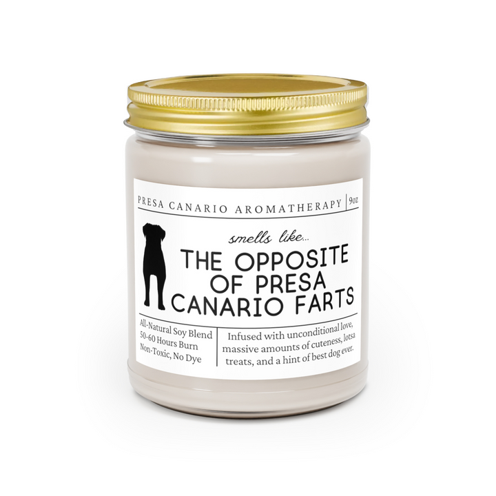 Presa Canario Candle - Smells Like the Opposite of Presa Canario Farts