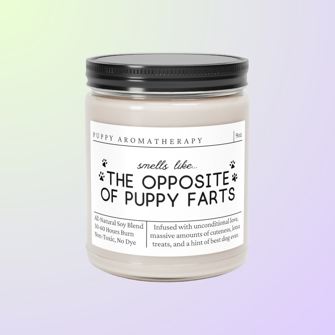 Puppy Candle - Smells Like The Opposite Of Puppy Farts