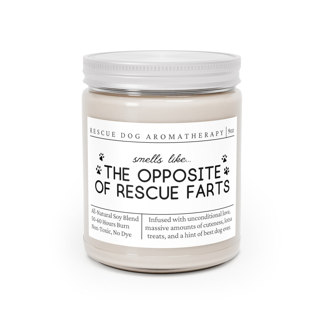 Rescue Dog Candle - Smells Like The Opposite Of Rescue Dog Farts