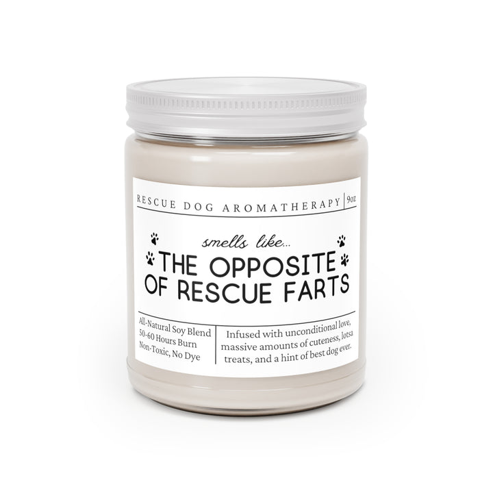 Rescue Dog Candle - Smells Like The Opposite Of Rescue Dog Farts