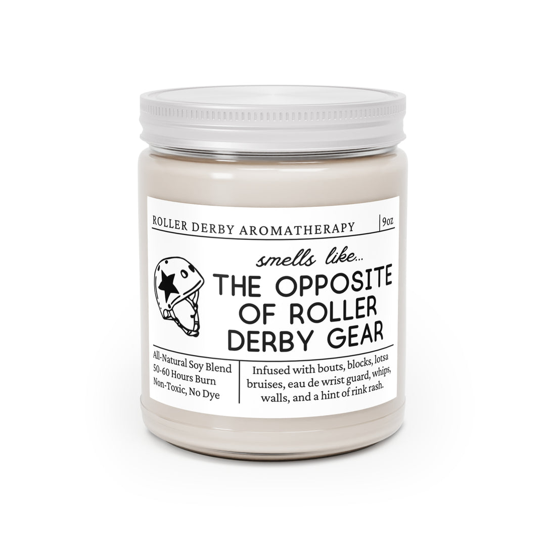 Roller Derby Candle - Smells Like the Opposite of Roller Derby Gear