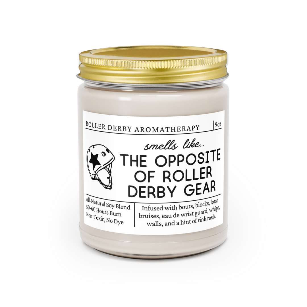 Roller Derby Candle - Smells Like the Opposite of Roller Derby Gear