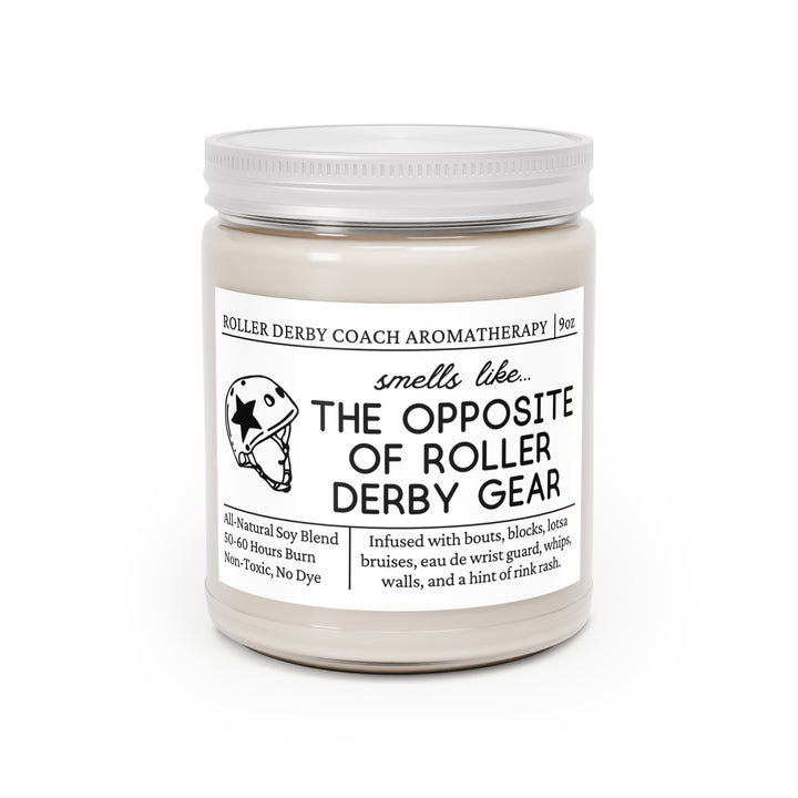 Roller Derby Coach Candle - Smells Like The Opposite Of Roller Derby Gear