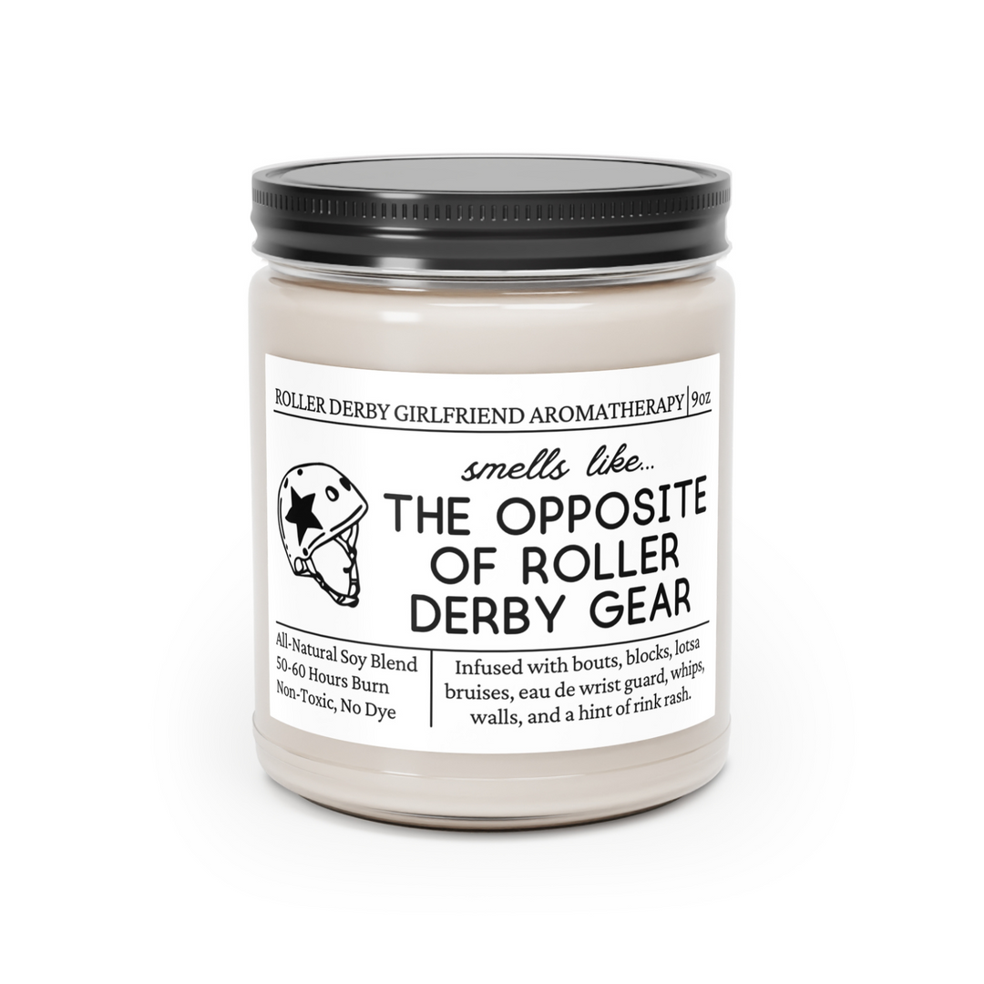 Roller Derby Girlfriend Candle - Smells Like The Opposite Of Roller Derby Gear