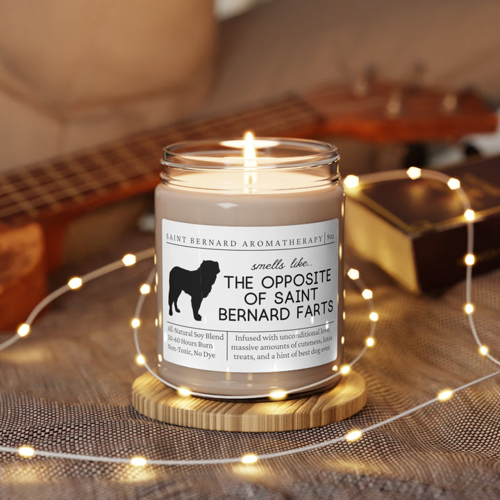 Saint Bernard Candle - Smells Like The Opposite Of Saint Bernard Farts