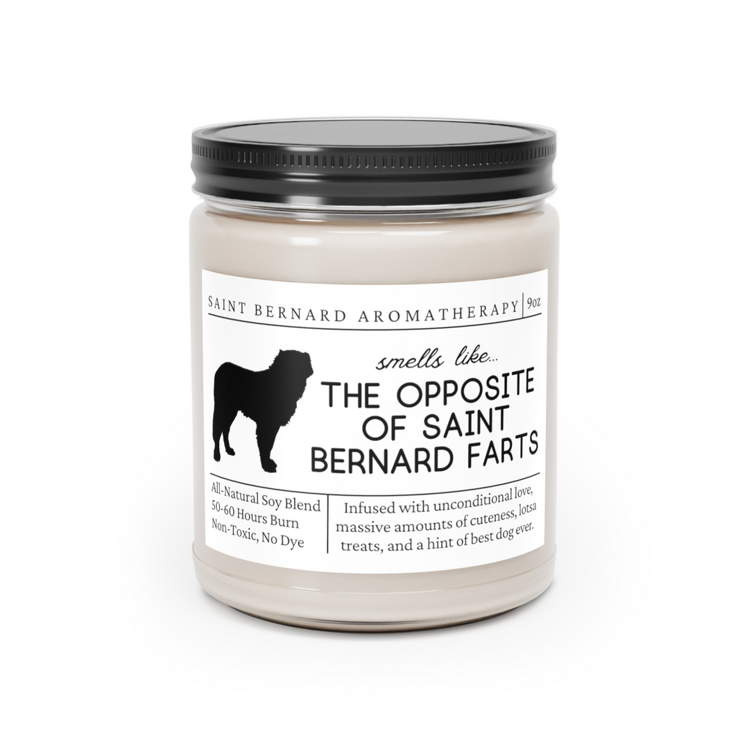 Saint Bernard Candle - Smells Like The Opposite Of Saint Bernard Farts