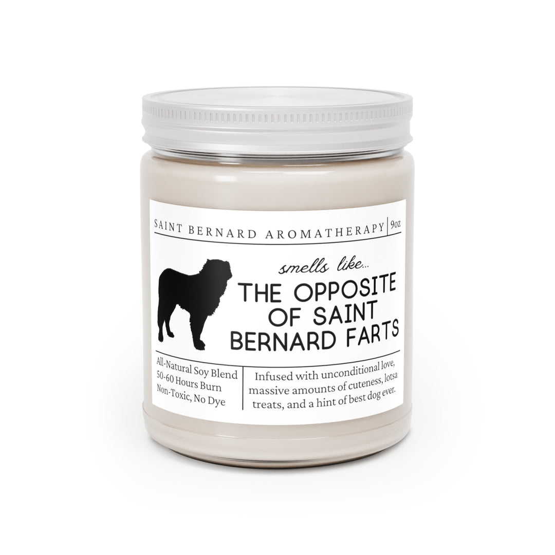 Saint Bernard Candle - Smells Like The Opposite Of Saint Bernard Farts