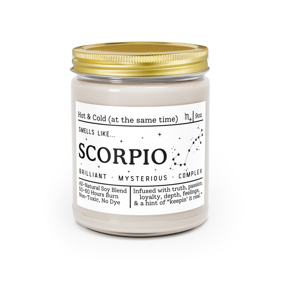 Scorpio Candle - Smells Like Scorpio