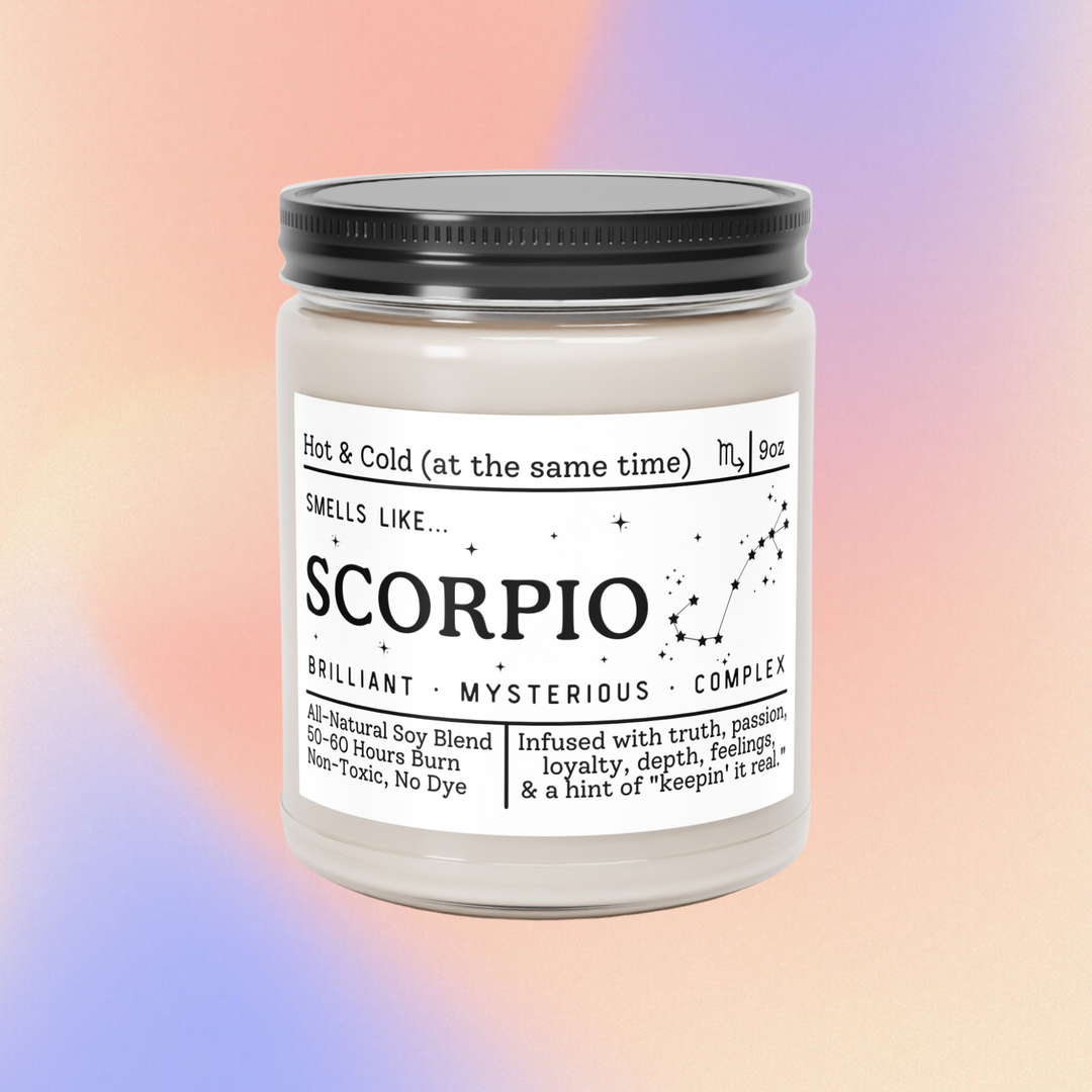 Scorpio Candle - Smells Like Scorpio