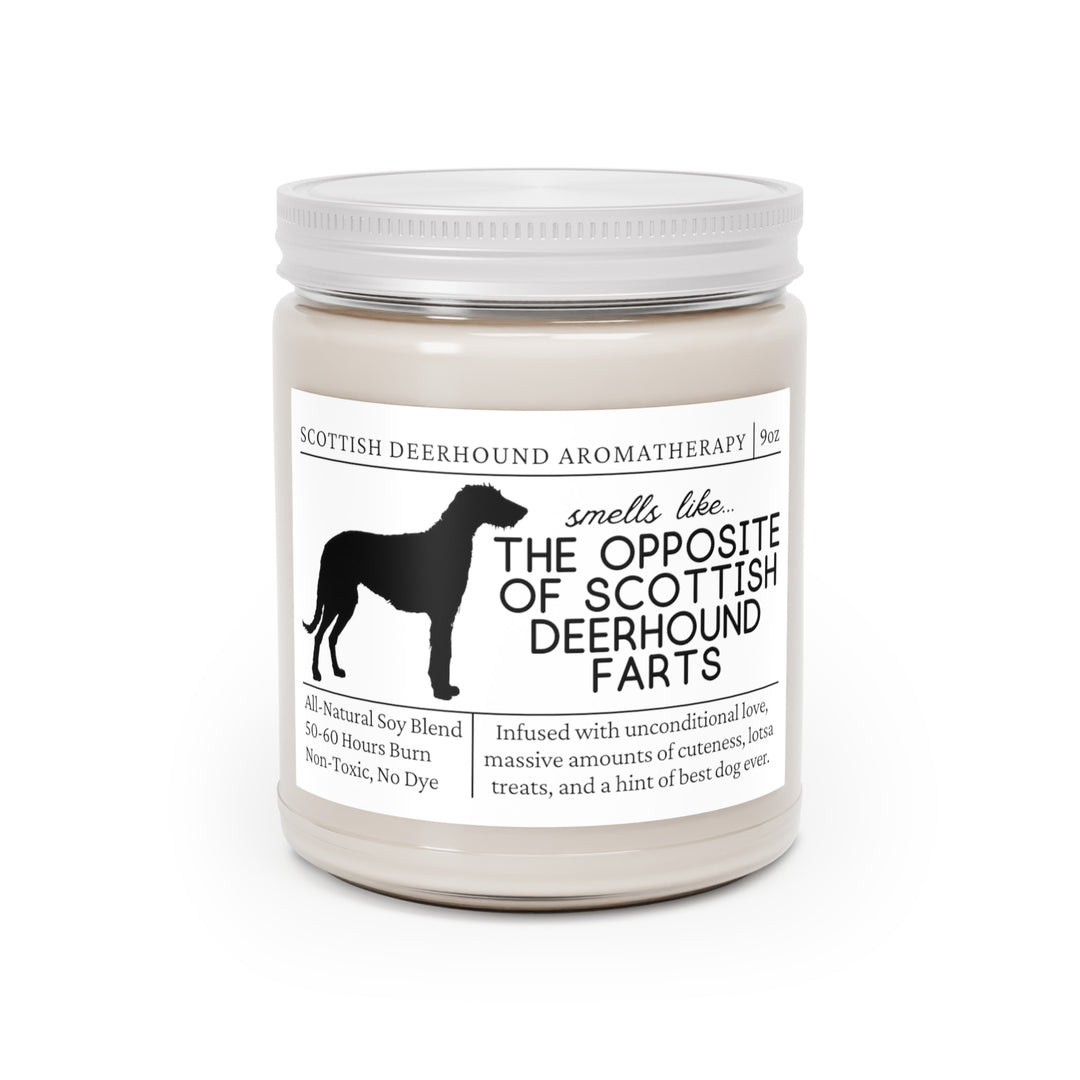 Scottish Deerhound Candle - Smells Like The Opposite Of Scottish Deerhound Farts