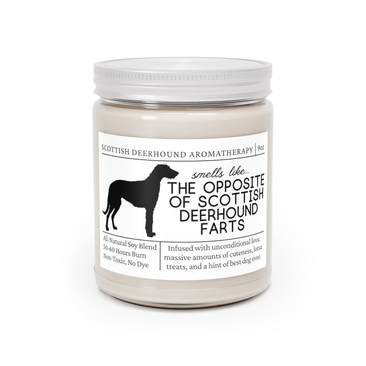 Scottish Deerhound Candle - Smells Like The Opposite Of Scottish Deerhound Farts