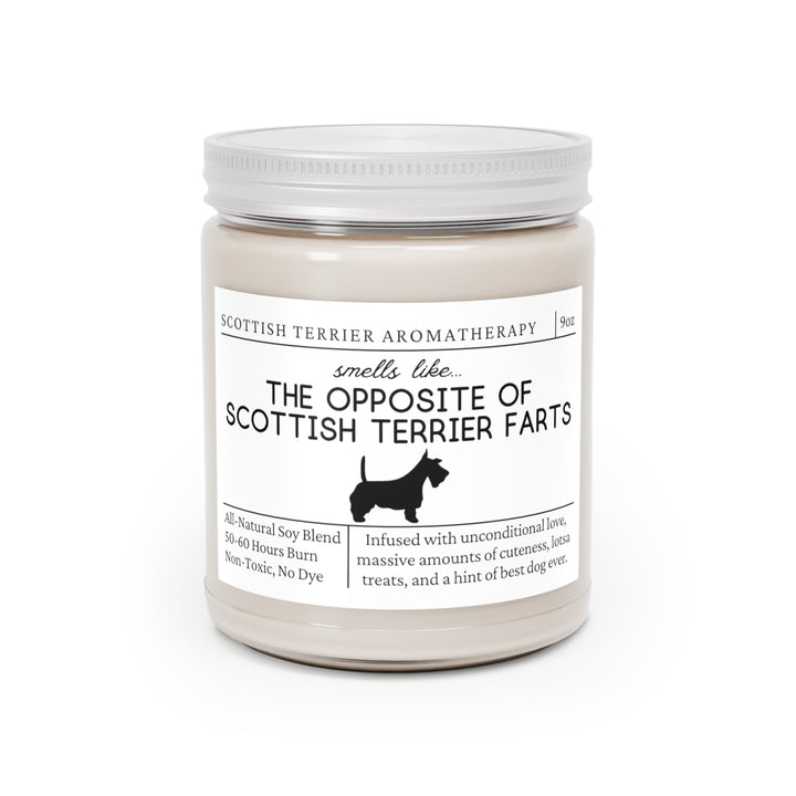 Scottish Terrier Candle - Smells Like The Opposite Of Scottish Terrier Farts