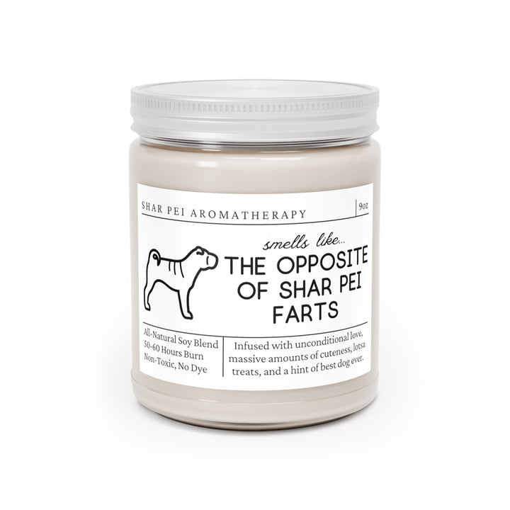 Shar Pei Candle - Smells Like The Opposite Of Shar Pei Farts