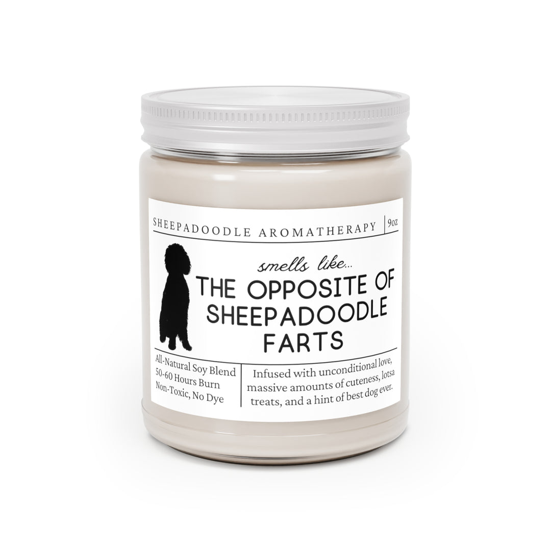 Sheepadoodle Candle - Smells Like The Opposite Of Sheepadoodle Farts