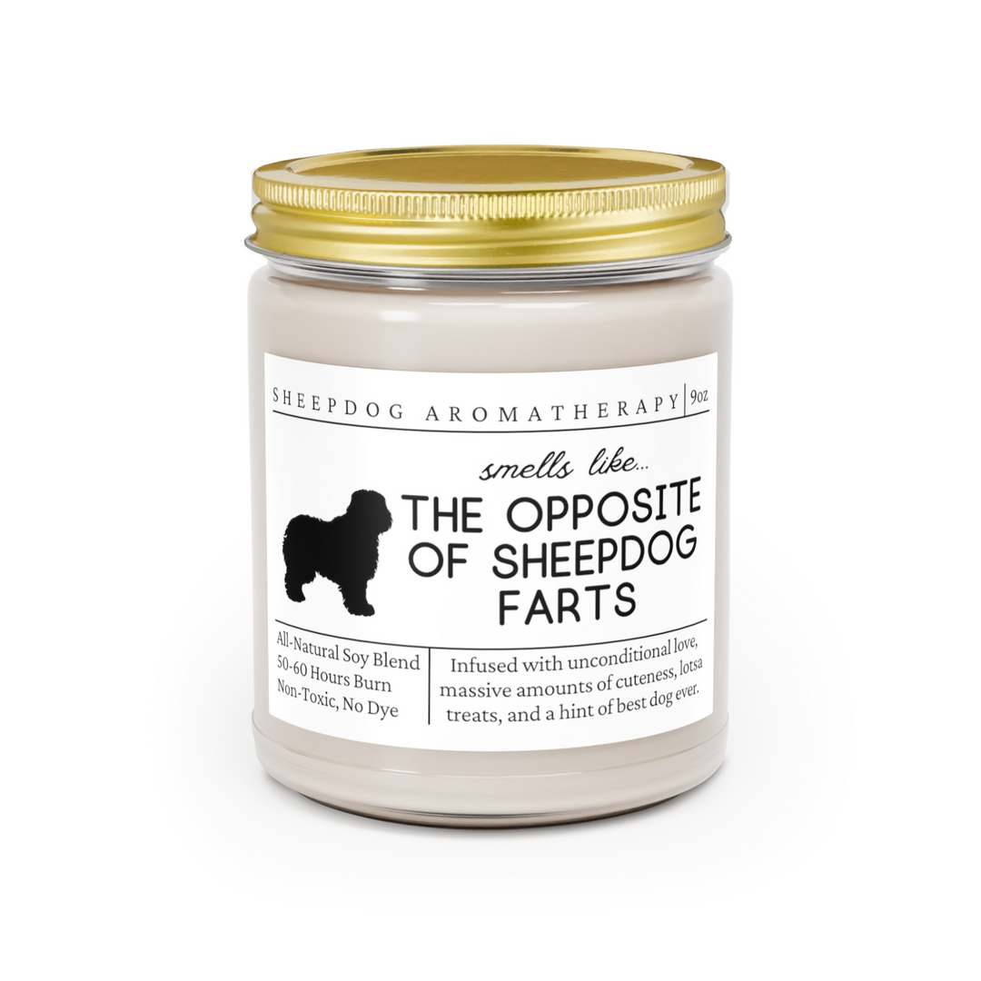 Sheepdog Candle - Smells Like The Opposite Of Sheepdog Farts