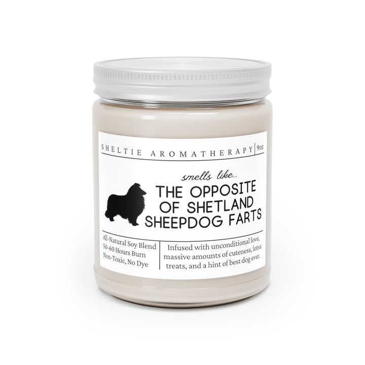 Sheltie Candle - Smells Like The Opposite Of Sheltie Farts