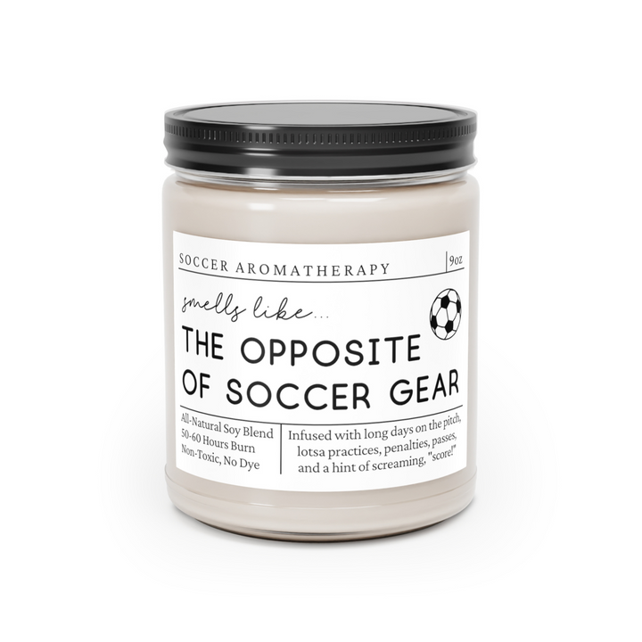 Soccer Candle - Smells Like the Opposite of Soccer Gear