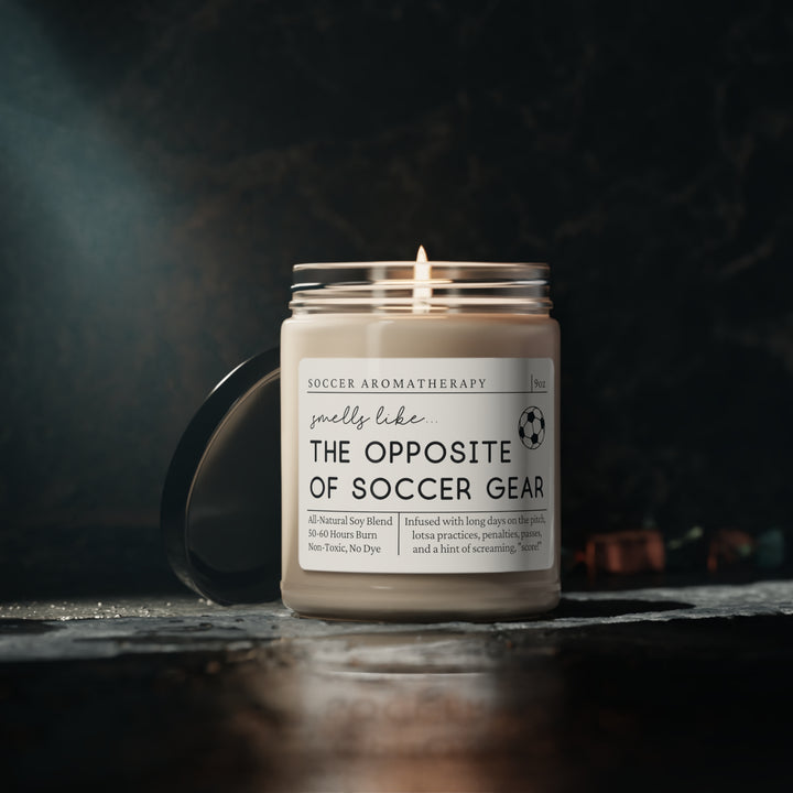 Soccer Candle - Smells Like the Opposite of Soccer Gear