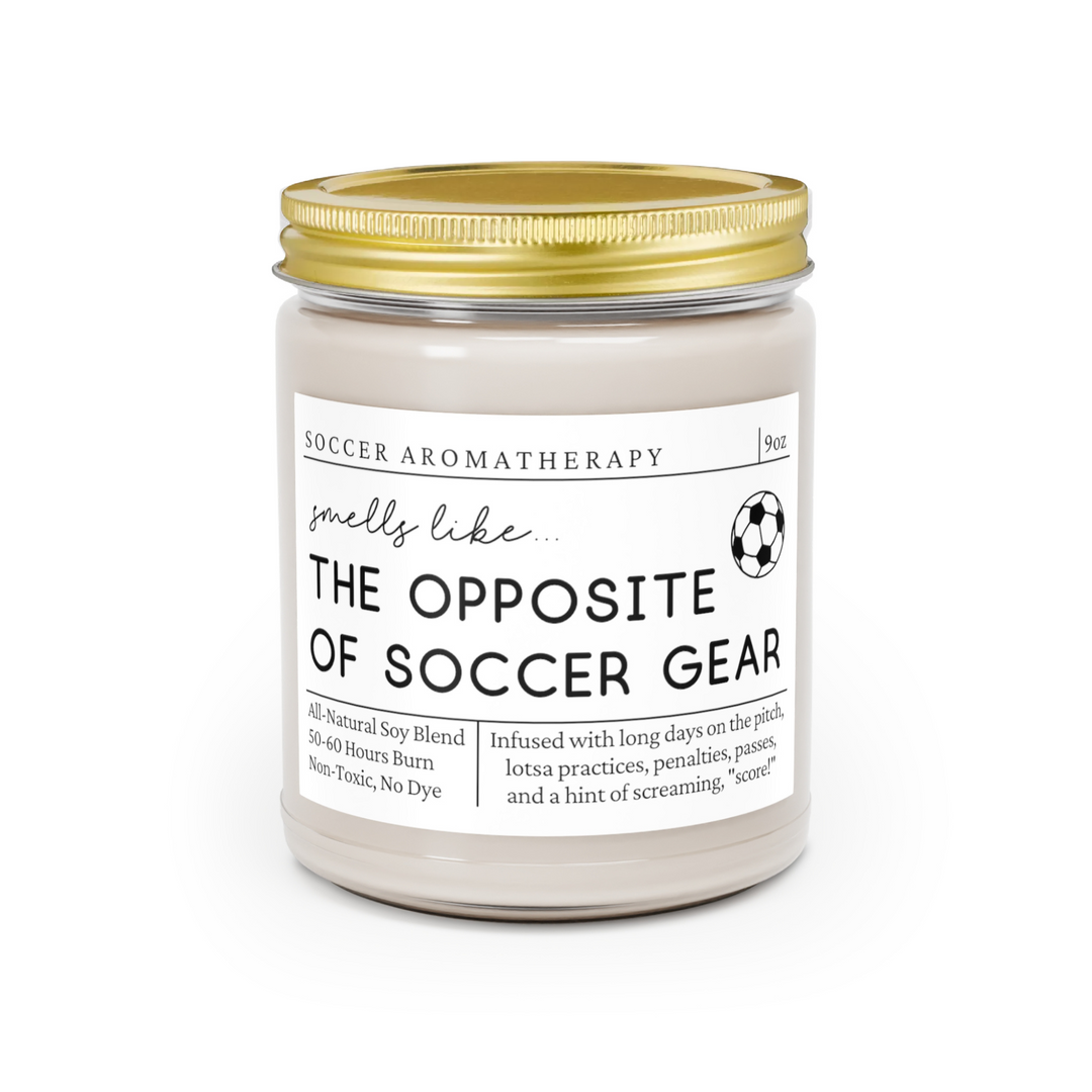 Soccer Candle - Smells Like the Opposite of Soccer Gear