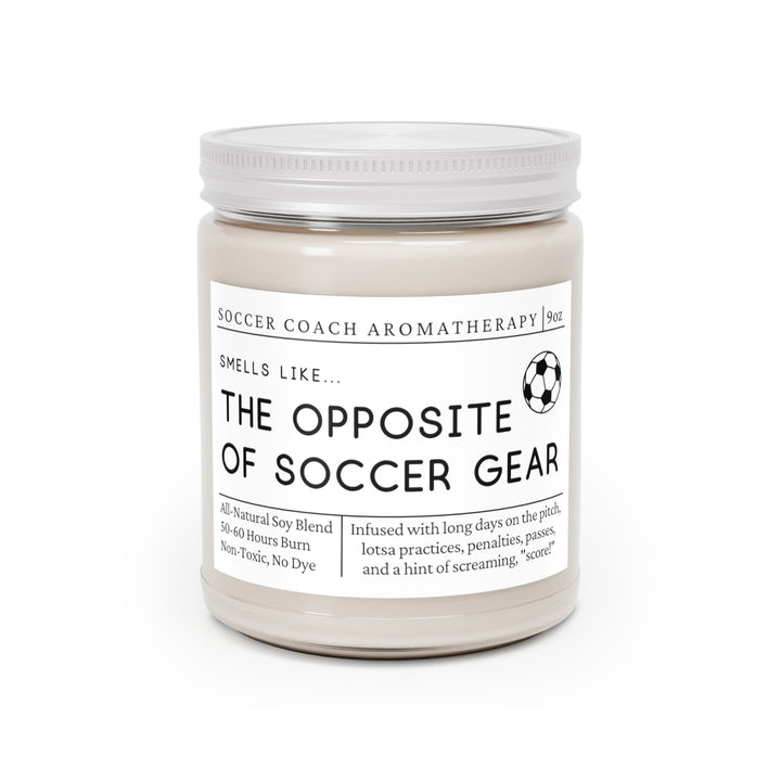 Soccer Coach Candle - Smells Like the Opposite of Soccer Gear