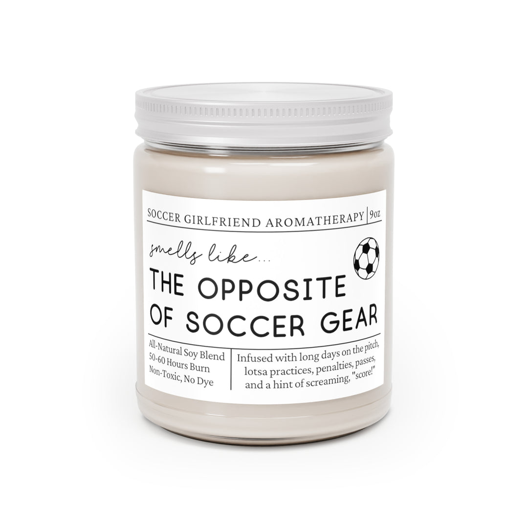 Soccer Girlfriend Candle - Smells Like the Opposite of Soccer Gear