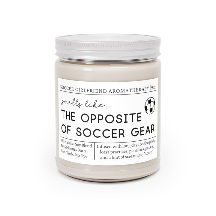 Soccer Girlfriend Candle - Smells Like the Opposite of Soccer Gear