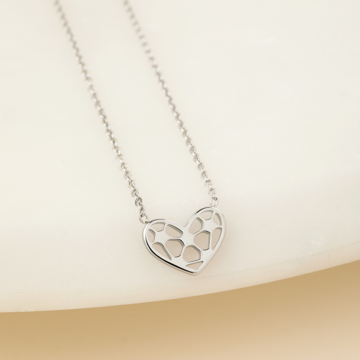 Soccer Heart Necklace