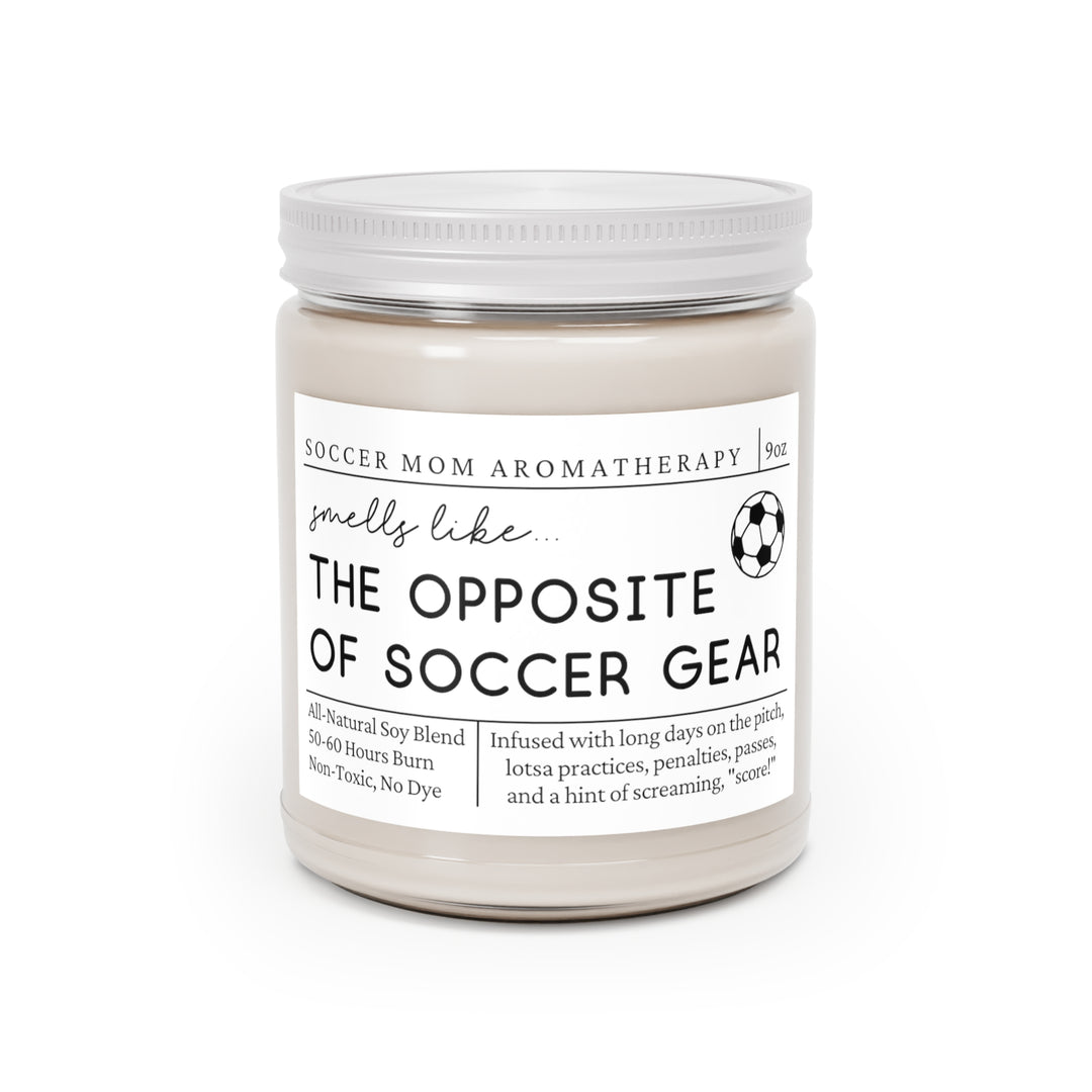 Soccer Mom Candle - Smells Like the Opposite of Soccer Gear