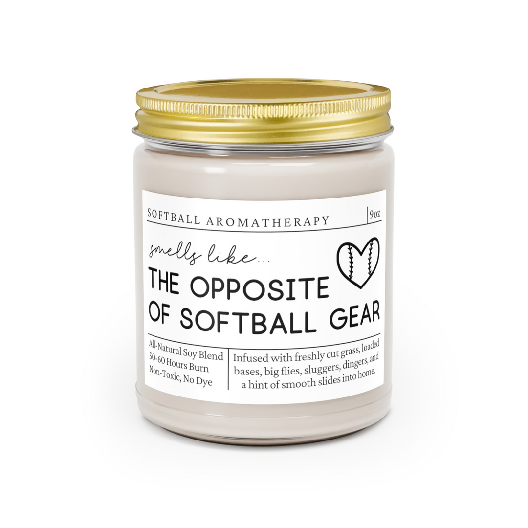 Softball Candle - Smells Like The Opposite Of Softball Gear