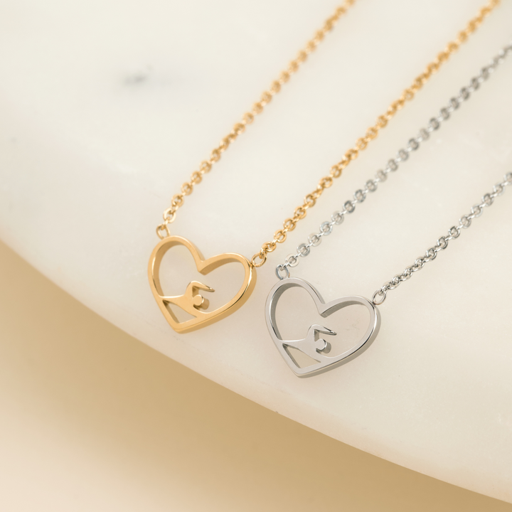 Swim Heart Necklace