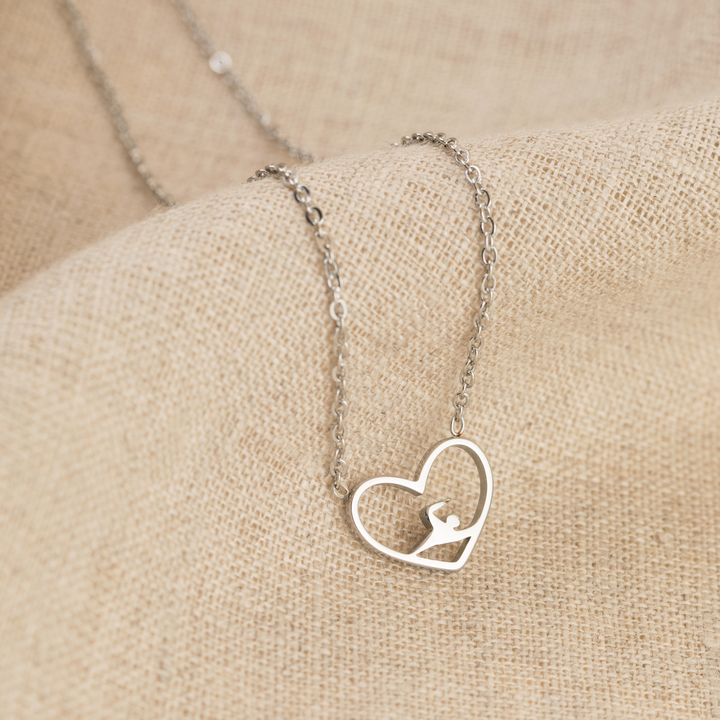 Swim Heart Necklace