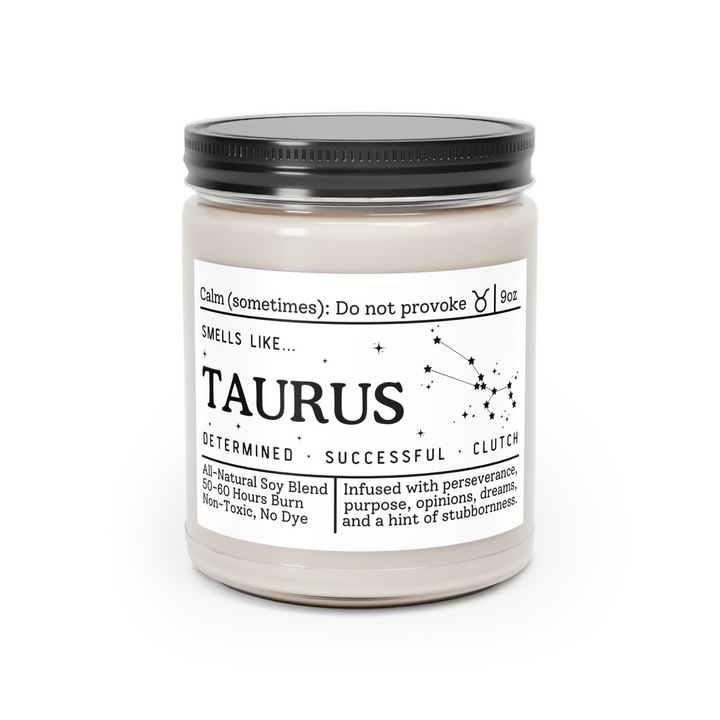 Taurus Candle - Smells Like Taurus