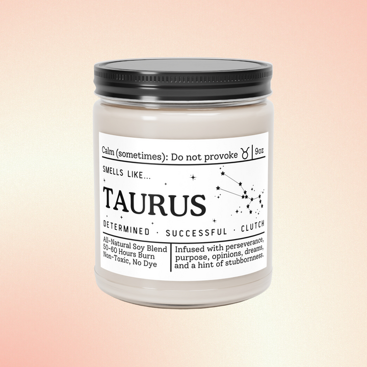 Taurus Candle - Smells Like Taurus