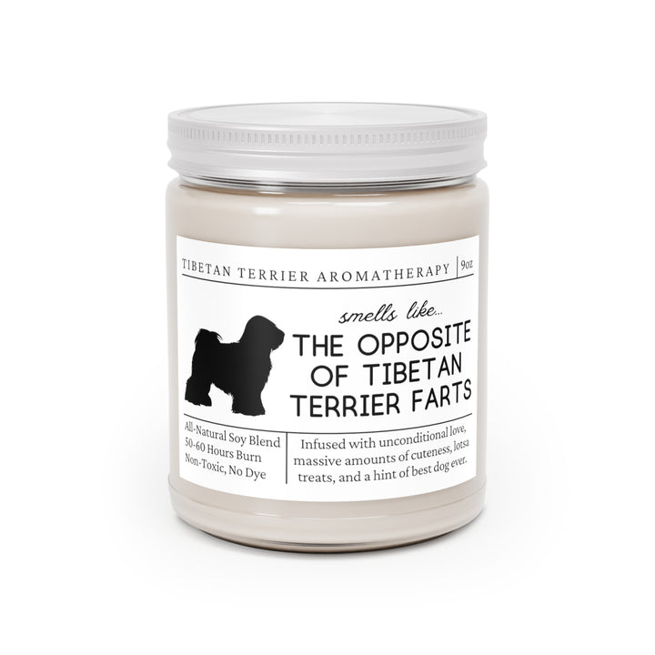 Tibetan Terrier Candle - Smells Like The Opposite Of Tibetan Terrier Farts