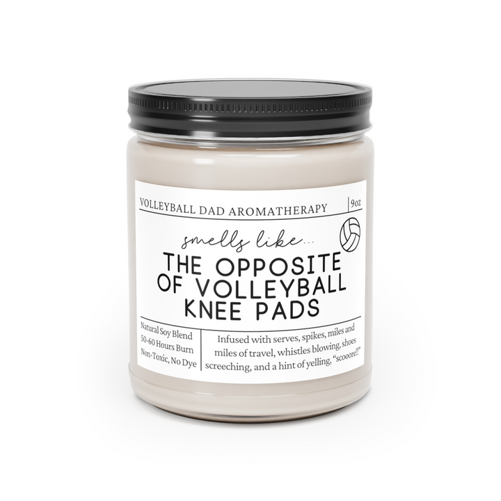 Volleyball Dad Candle - Smells Like the Opposite of Volleyball Knee Pads