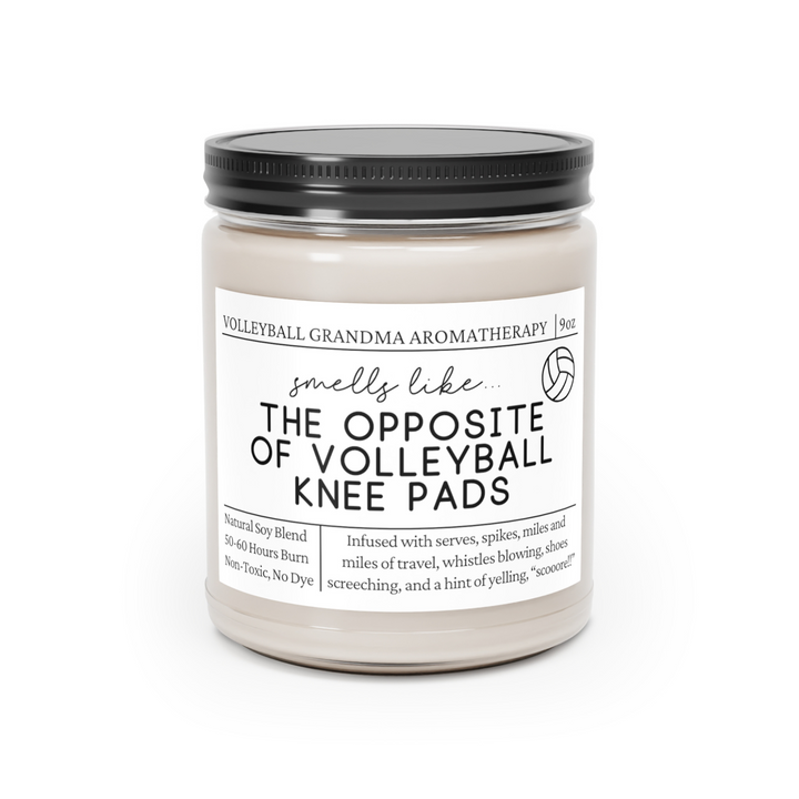 Volleyball Grandma Candle - Smells Like the Opposite of Volleyball Knee Pads