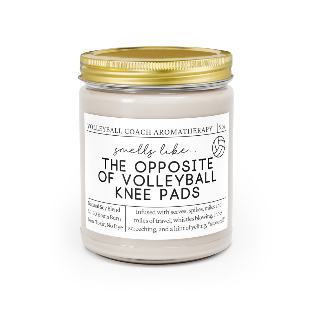 Volleyball Coach Candle - Smells Like the Opposite of Volleyball Knee Pads
