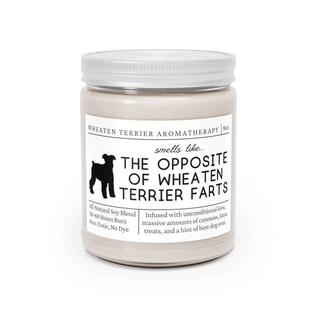 Wheaten Terrier Candle - Smells Like The Opposite Of Wheaten Terrier Farts