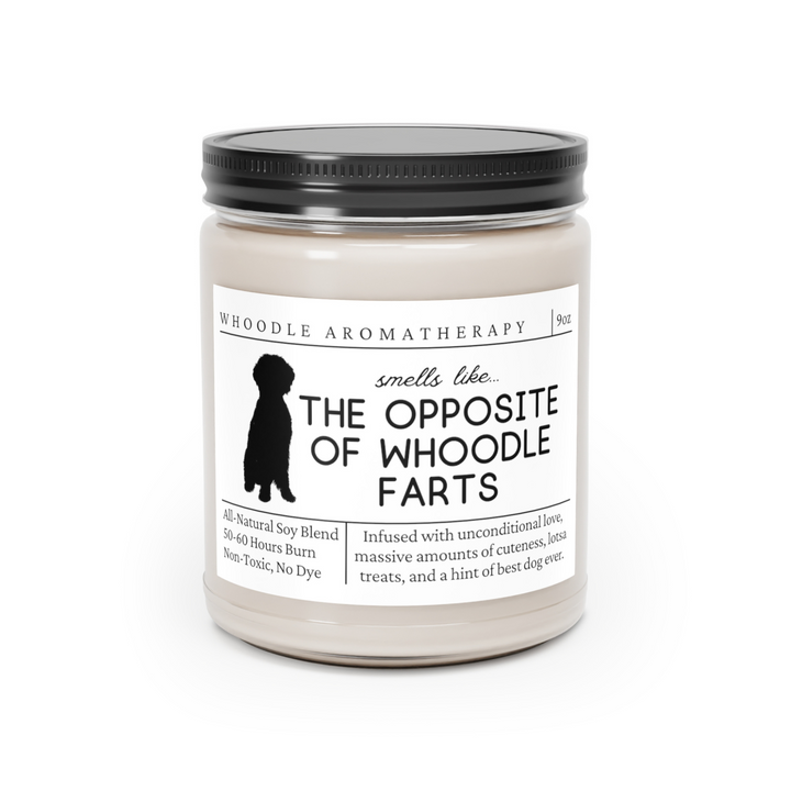 Whoodle Candle - Smells Like The Opposite Of Whoodle Farts