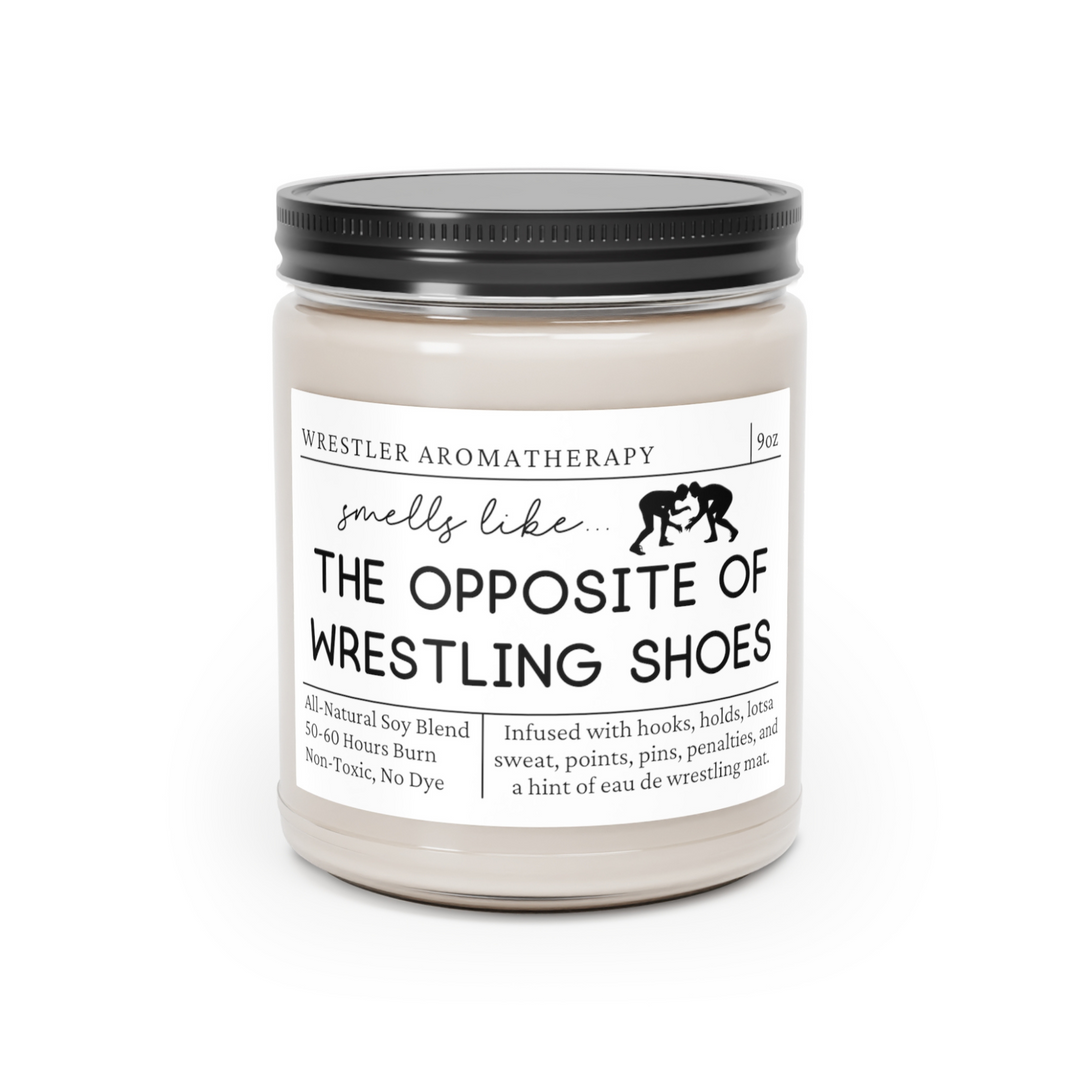 Wrestler Candle - Smells Like The Opposite Of Wrestling Shoes