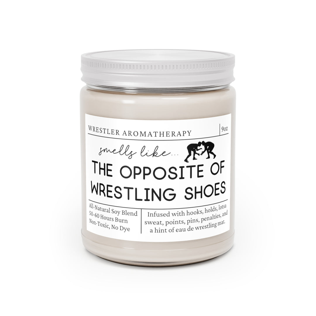 Wrestler Candle - Smells Like The Opposite Of Wrestling Shoes