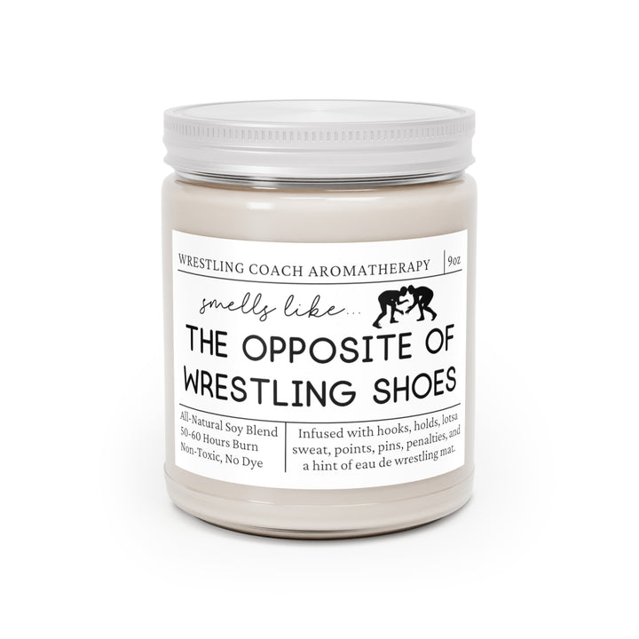 Wrestling Coach Candle - Smells Like The Opposite Of Wrestling Shoes