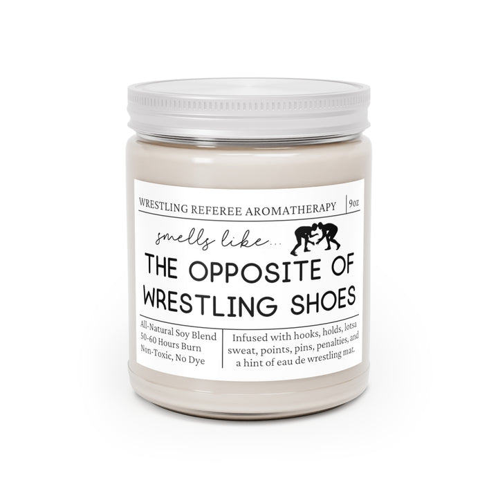 Wrestling Referee Candle - Smells Like The Opposite Of Wrestling Shoes